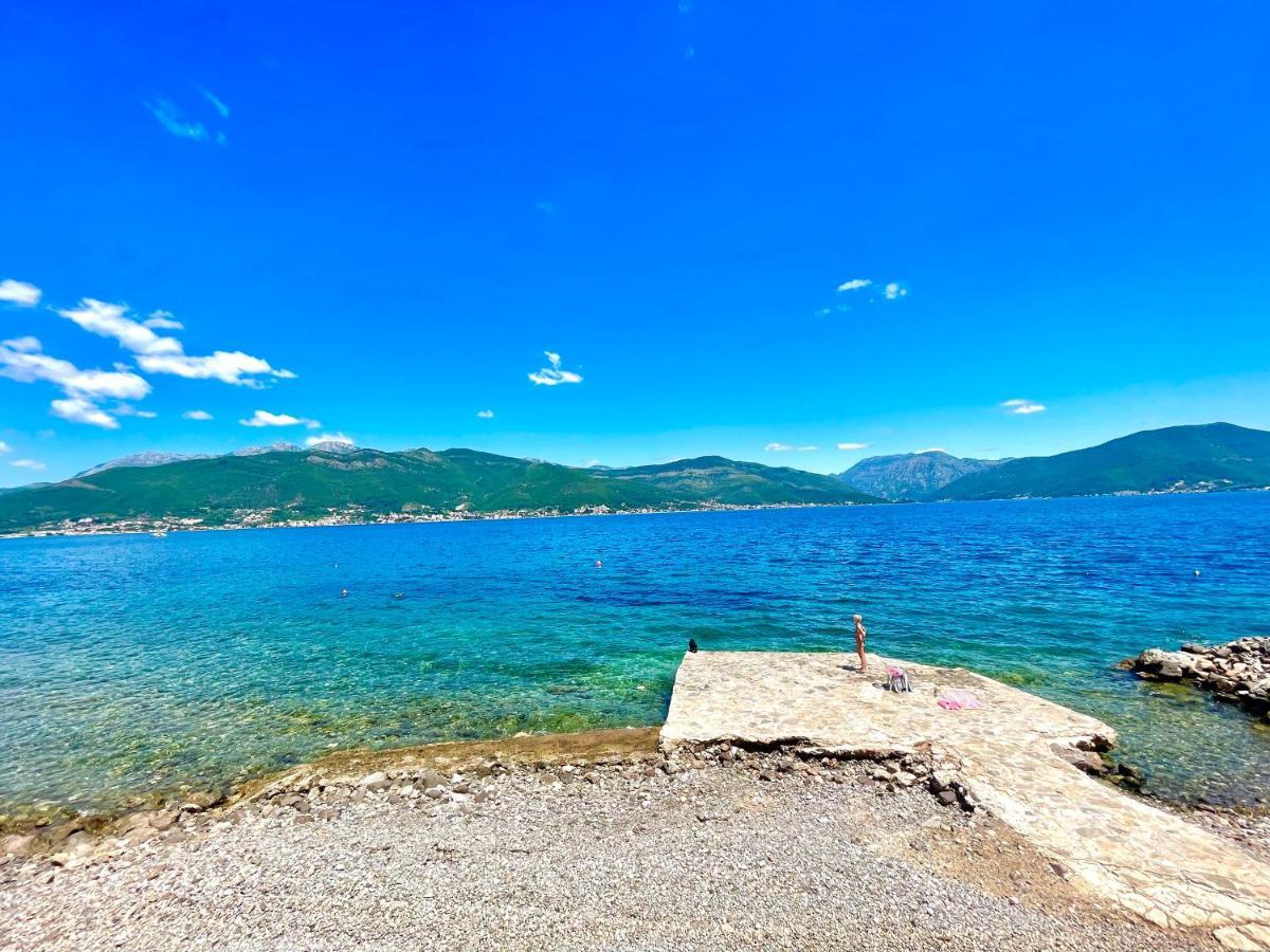 Beachfront Villa Pearl Of Adria Krasići Eksteriør billede