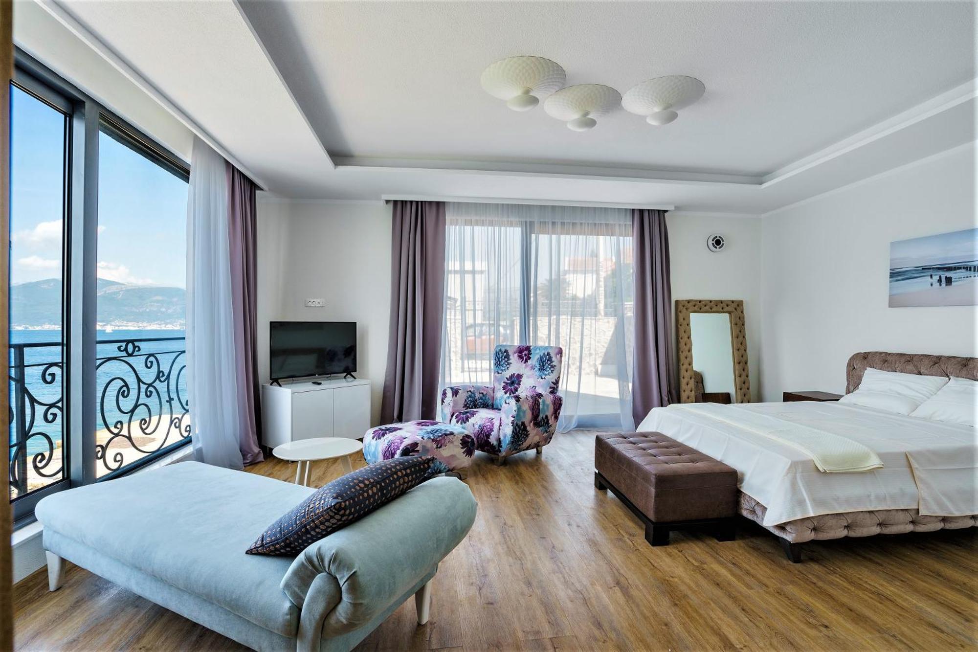 Beachfront Villa Pearl Of Adria Krasići Eksteriør billede