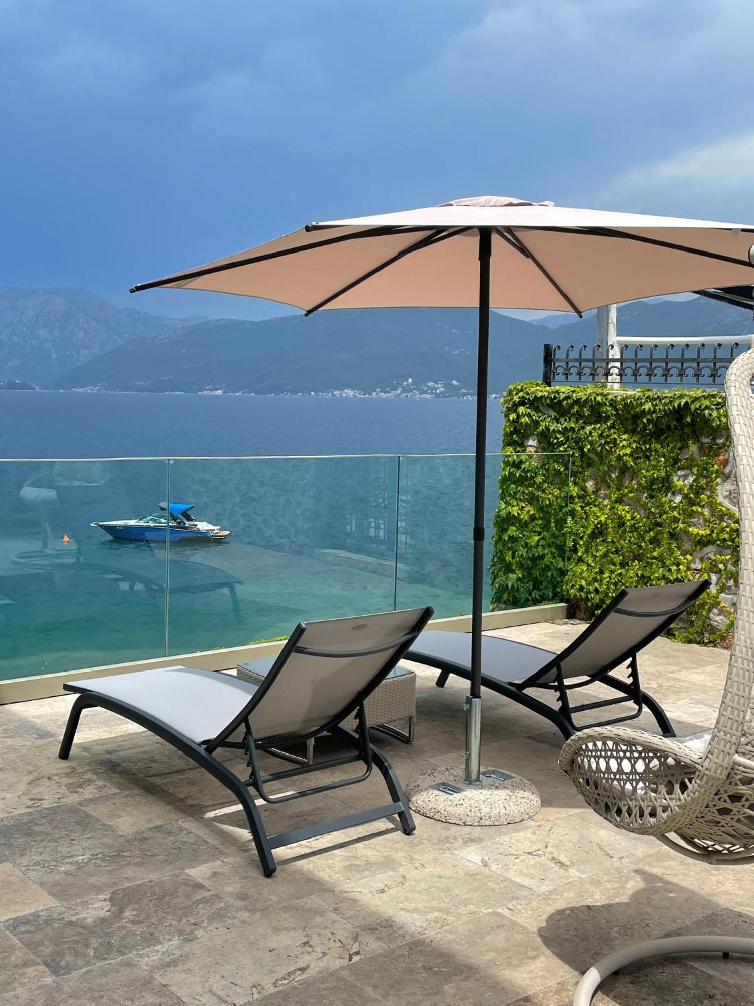Beachfront Villa Pearl Of Adria Krasići Eksteriør billede